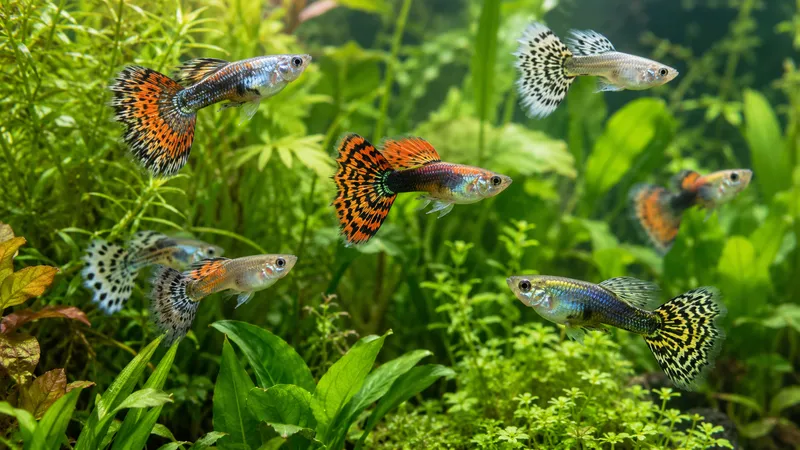 Guppy's houden: aantal, bakgrootte en verzorging voor beginners